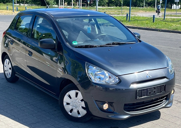 Mitsubishi Space Star cena 14900 przebieg: 139000, rok produkcji 2014 z Krzeszowice małe 137